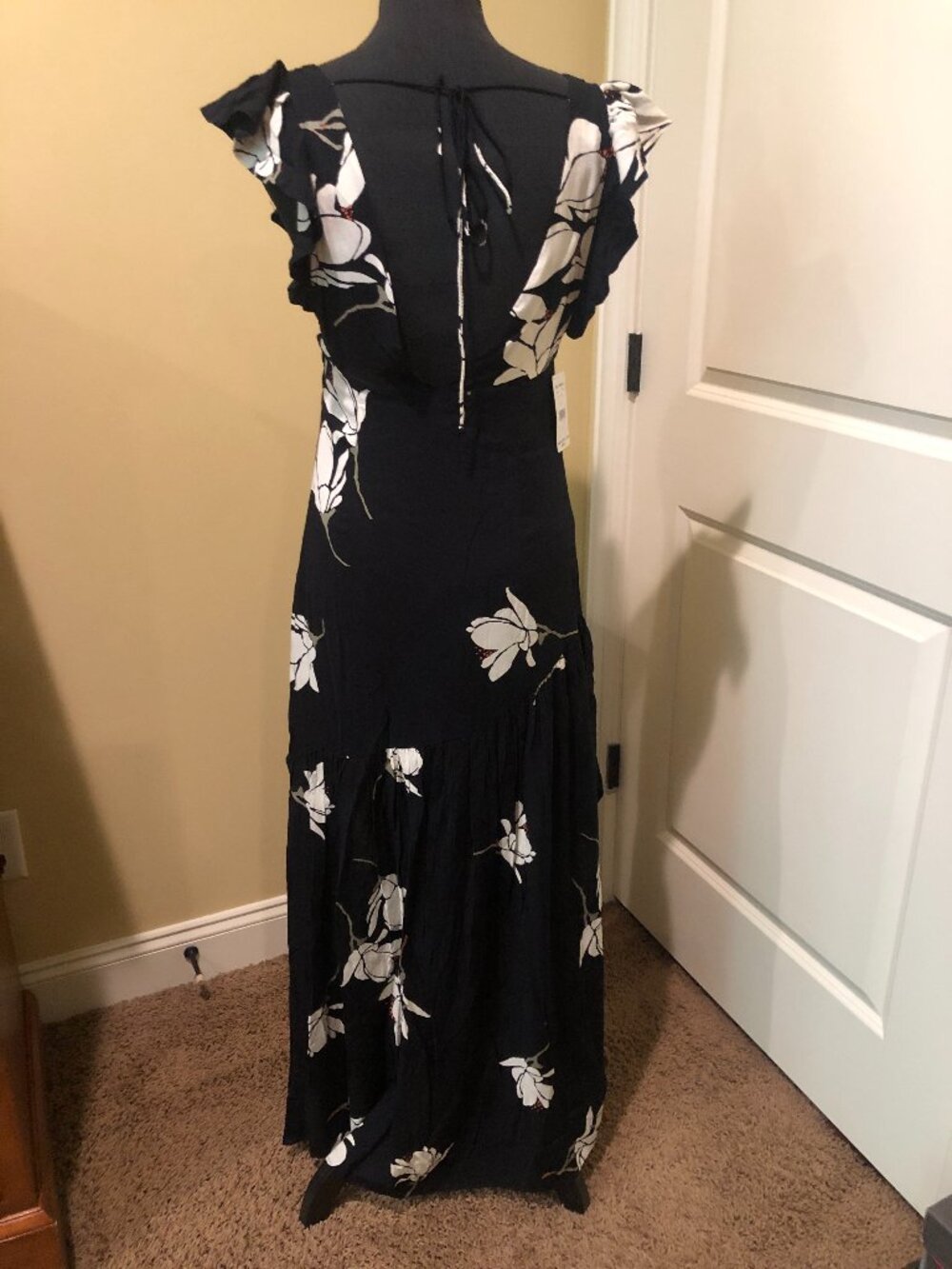 Free People She's a Waterfall High/ Low Maxi Dress, Size 6